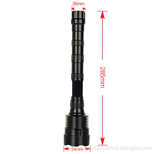 Boruit RJ-0020 3pcs CREE XM-L T6 LED Night Hunting Torch Light With Gun Mount & Pressure Switch